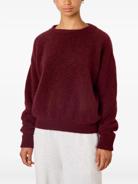 American Vintage ribbed vitow sweater - Red