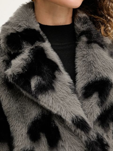 Silvian Heach płaszcz LEMOS kolor szary GPA25490PL