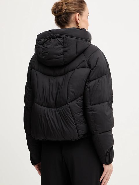 Fracomina kurtka kolor czarny zimowa oversize FJ25WC3002O42301 - zdjęcie produktu nr 2