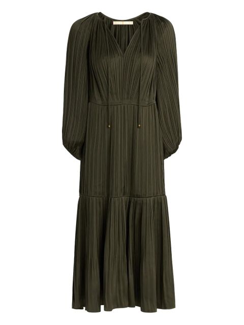 Marie Oliver Perrin pleated dress - Green - zdjęcie produktu nr 1