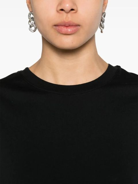 AGOLDE crew-neck cotton tank top - Black - zdjęcie produktu nr 2