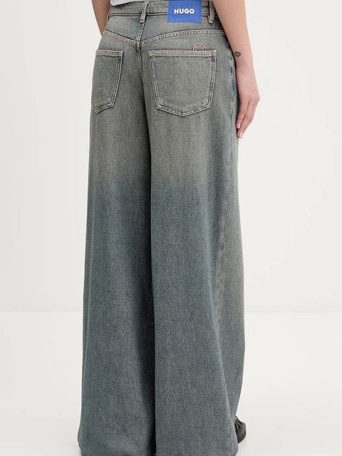 Hugo Blue jeansy Gobana_1_B damskie kolor niebieski 50554071 - zdjęcie produktu nr 2