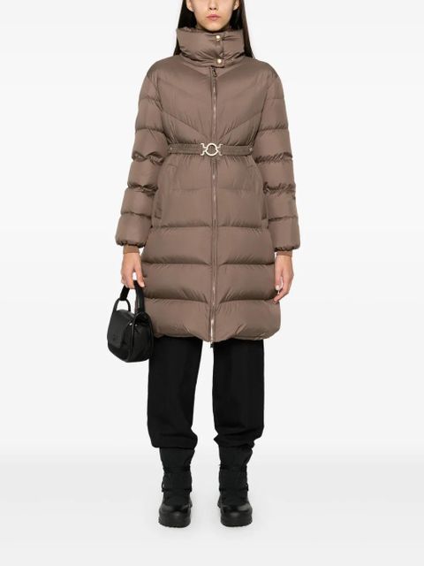 Moncler Brou down coat - Grey - zdjęcie produktu nr 2