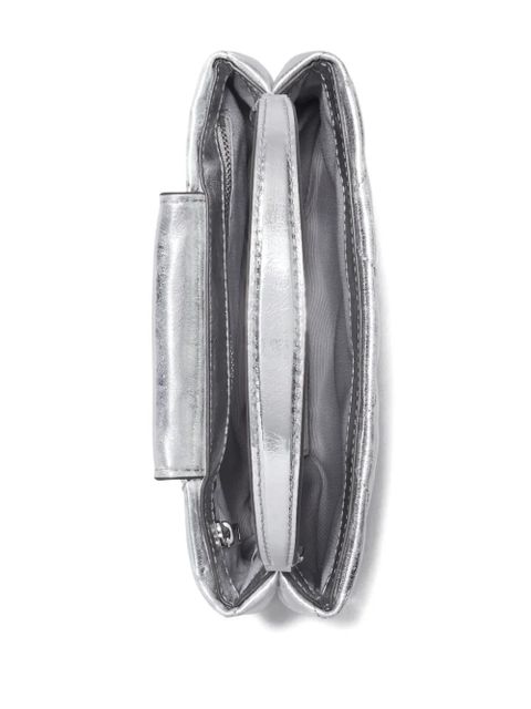 Tory Burch mini Kira diamond-quilted tote bag - Silver