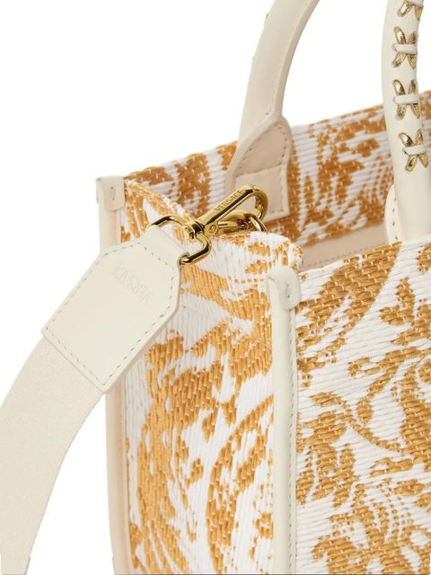 Versace small Barocco Athena tote bag - White - zdjęcie produktu nr 2