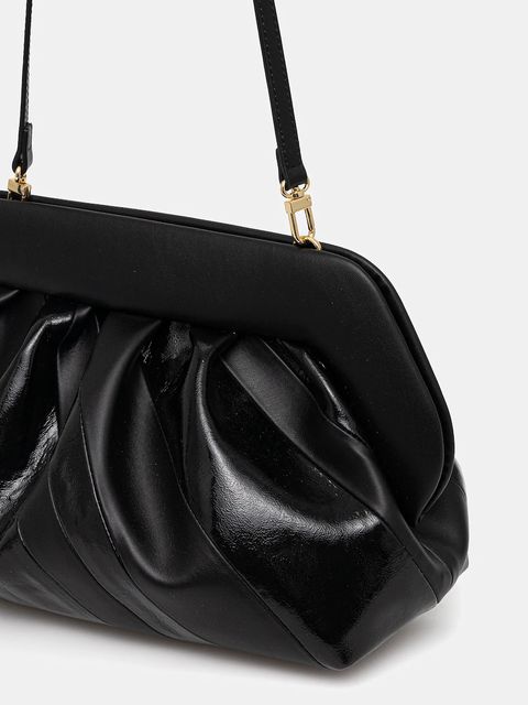 Themoire torebka kolor czarny TMFW25BSTN1