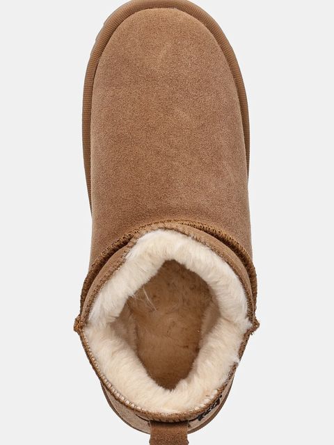 Answear.LAB śniegowce zamszowe kolor brązowy