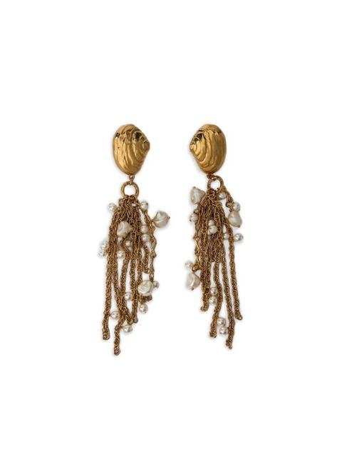 Chloé shell earrings - Gold - zdjęcie produktu nr 1