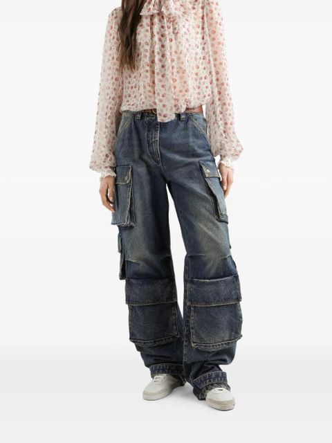 Dolce & Gabbana cargo-pocket jeans - Blue