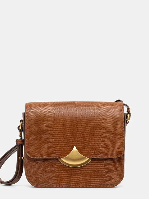 Sessun torebka skórzana kolor brązowy 25102002 - zdjęcie produktu nr 1