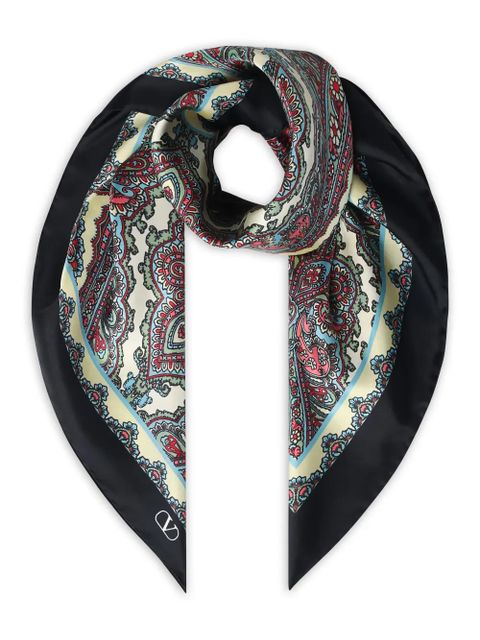 Valentino Garavani silk scarf - Neutrals