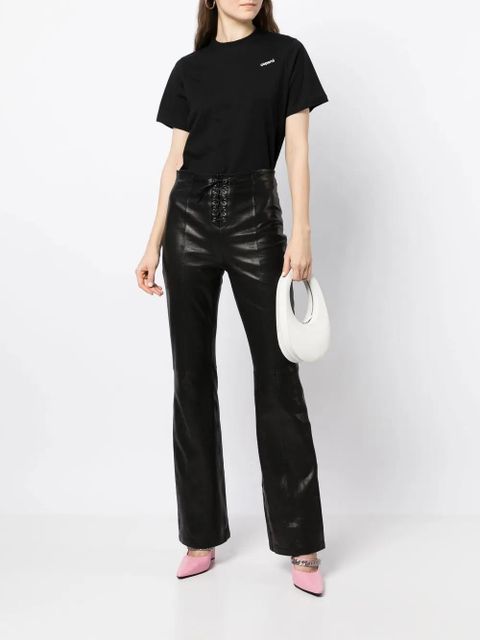 Coperni logo-print short-sleeve T-shirt - Black - zdjęcie produktu nr 2