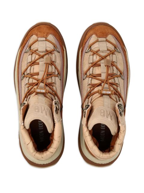 Moon Boot lace-up sneakers - Neutrals