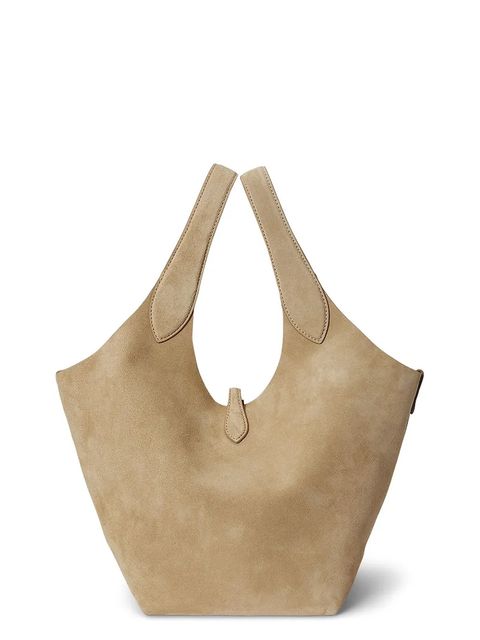 Polo Ralph Lauren torebka zamszowa - zdjęcie produktu nr 2