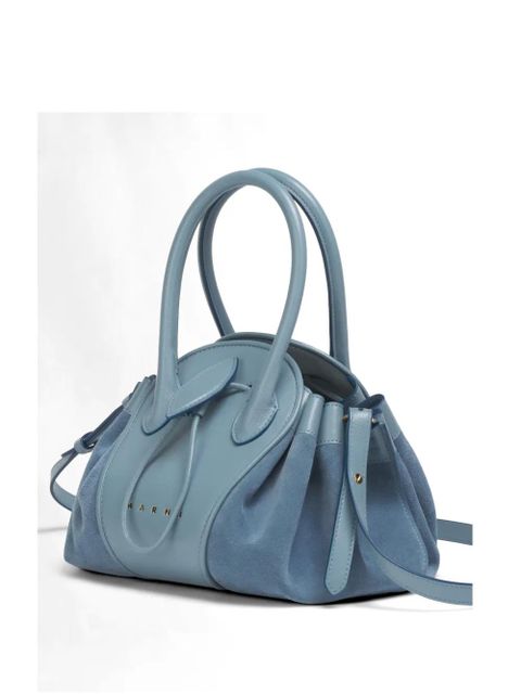 Marni top handle tubular shoulder bag - Blue