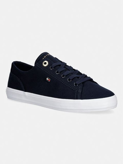 Tommy Hilfiger TH FOXING SNEAKER CANVAS tenisówki damskie - zdjęcie produktu nr 1