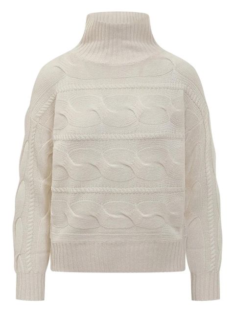 Max Mara turtleneck sweater - Neutrals - zdjęcie produktu nr 1