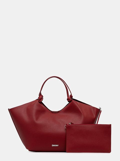 Dkny torebka PAULA COMMUTER TOTE kolor czerwony R42BAE48 - zdjęcie produktu nr 1