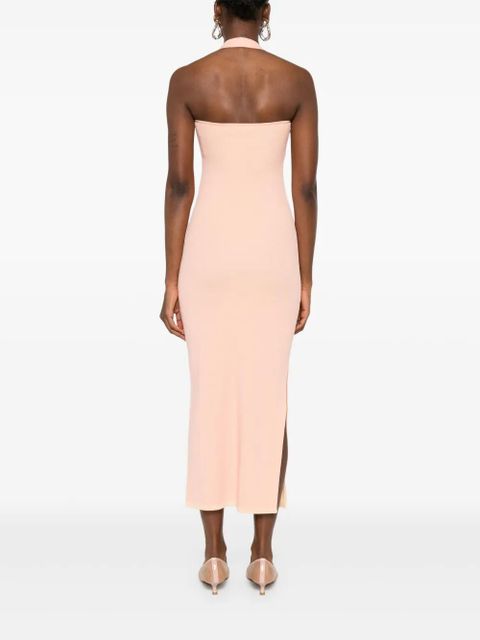 LOEWE Anagram-motif maxi dress - Pink - zdjęcie produktu nr 2