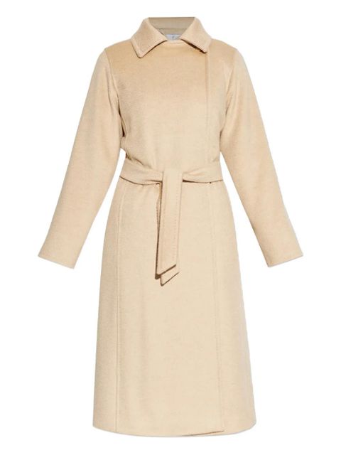 Max Mara long-sleeve belted coat - Neutrals - zdjęcie produktu nr 1