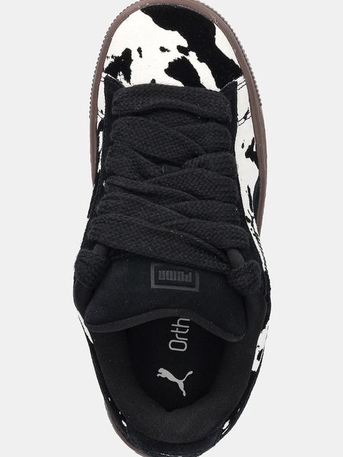 Puma sneakersy zamszowe Suede XL Wild Instinct Wns damskie kolor czarny 403253