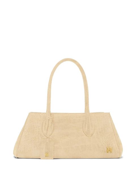 AMIRI Honey 40 croc-effect shoulder bag - Neutrals - zdjęcie produktu nr 1