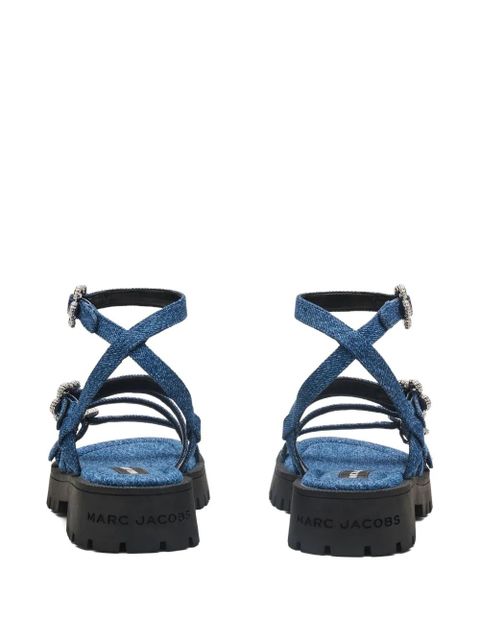 Marc Jacobs The Daisy denim sandals - Blue