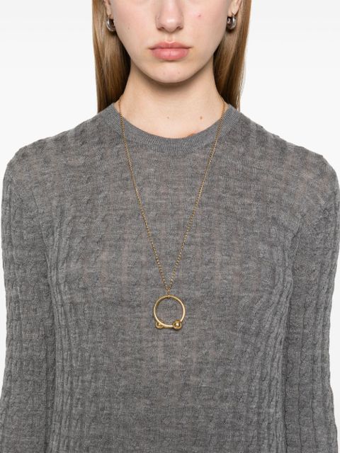 TOTEME cable-knit maxi dress - Grey