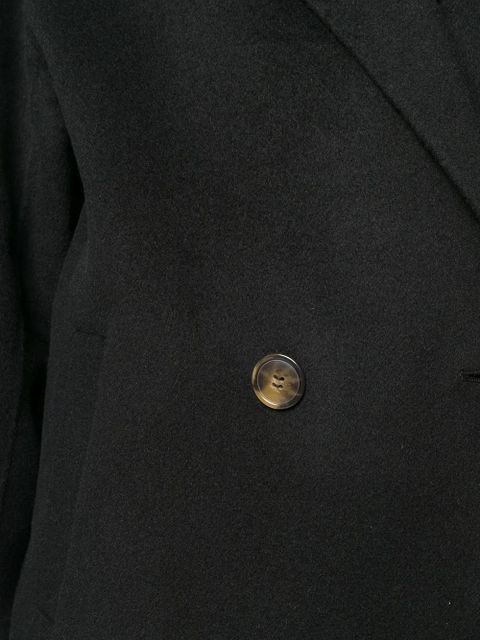 LouLou de Saison Borneo wool coat - Black