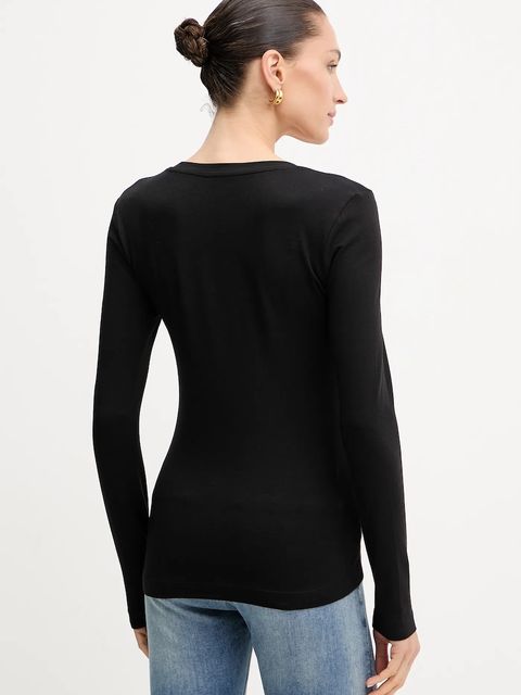 Guess longsleeve kolor czarny W5YI26 J1314