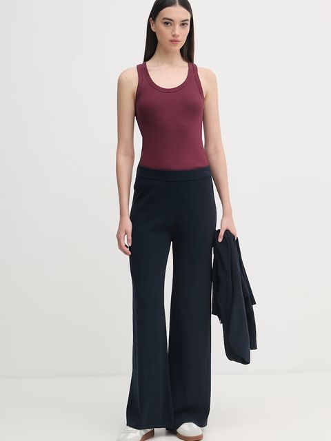 United Colors of Benetton spodnie dresowe damskie z wiskozą - zdjęcie produktu nr 1