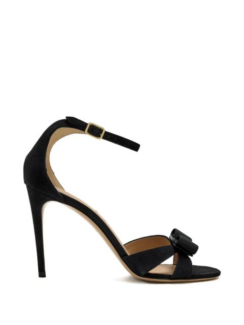 Ferragamo bow strap sandals - Black - zdjęcie produktu nr 1