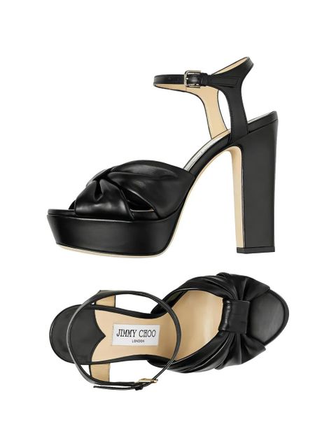Jimmy Choo Heloise platform sandals - Black