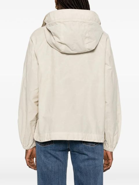 Barbour zip-up hooded jacket - Neutrals