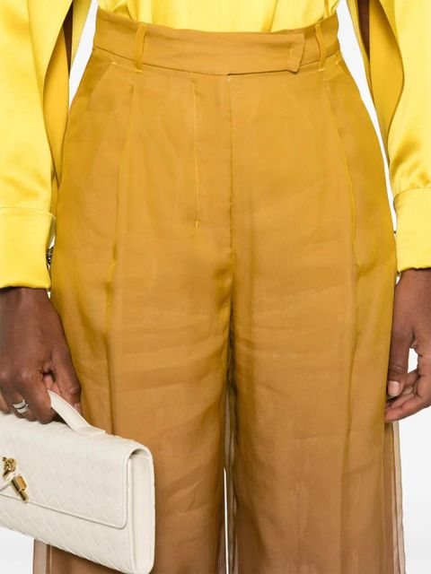Max Mara Baffo trousers - Yellow