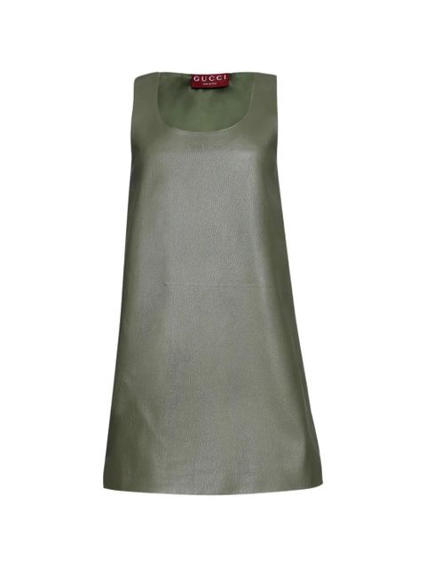 Gucci sleeveless mini dress - Green - zdjęcie produktu nr 1