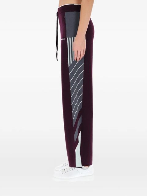 Casablanca Diagonal Tennis trousers - Red