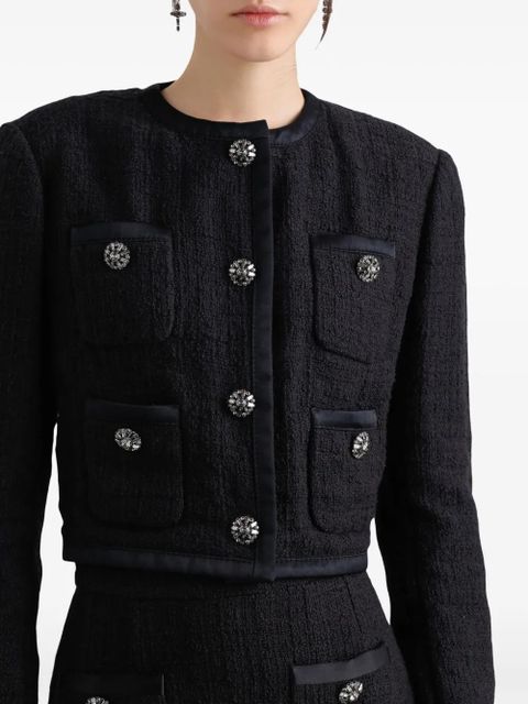 Dolce & Gabbana bouclé jacket - Black