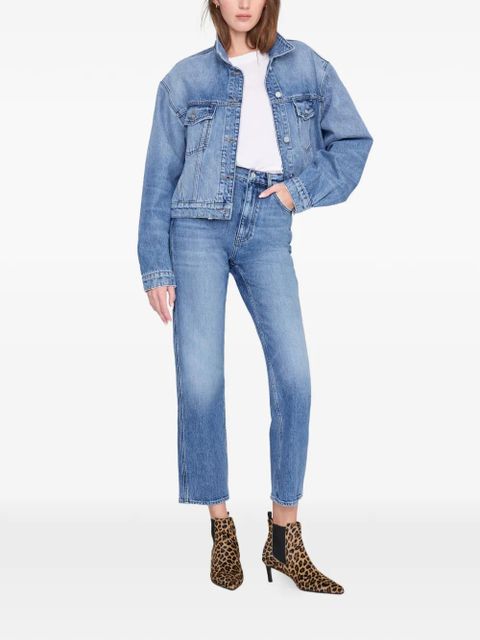 ANINE BING Stevie leopard-print boots - Brown