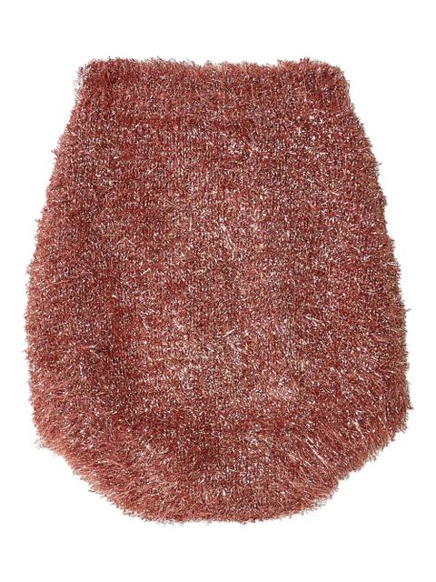 Simone Rocha knitted brief shorts - Pink - zdjęcie produktu nr 2