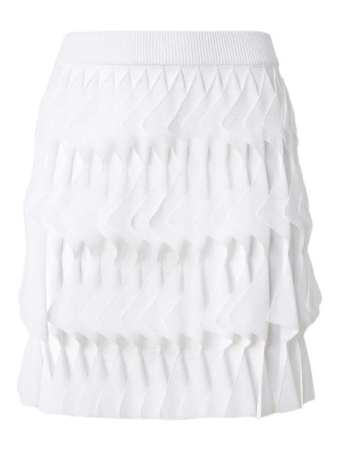 Missoni geometric-pattern mini skirt - White - zdjęcie produktu nr 1