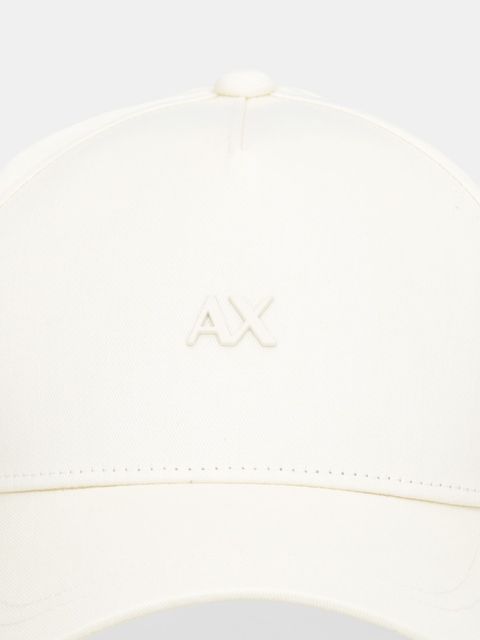Armani Exchange czapka z daszkiem bawełniana - zdjęcie produktu nr 2