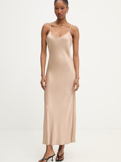 Answear.LAB sukienka bieliźniana z wiskozy - zdjęcie produktu nr 1