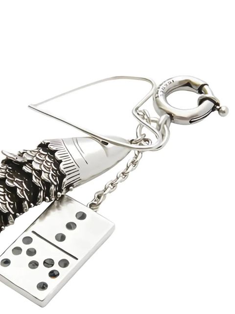 ISABEL MARANT fish domino keyring - Silver - zdjęcie produktu nr 2