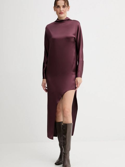 ISABELLE BLANCHE sukienka kolor bordowy mini prosta IS25FW-A064-T008 - zdjęcie produktu nr 1