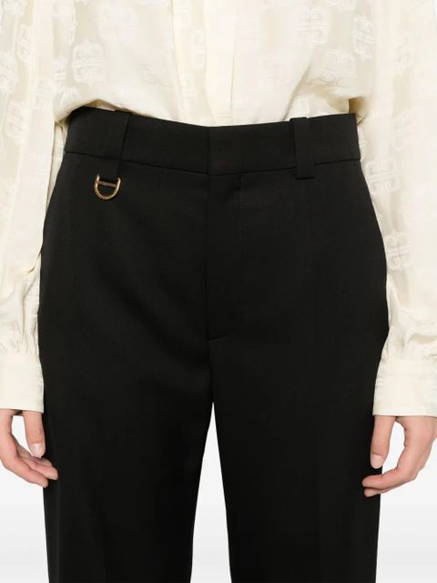 Chloé wool grain-de-poudre trousers - Black