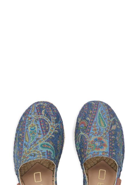 ETRO denim espadrilles - Blue