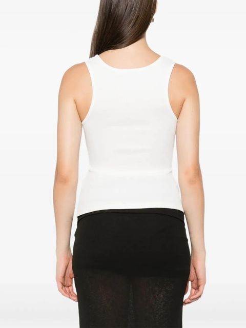 Christopher Esber crystal-embellished tank top - White - zdjęcie produktu nr 2