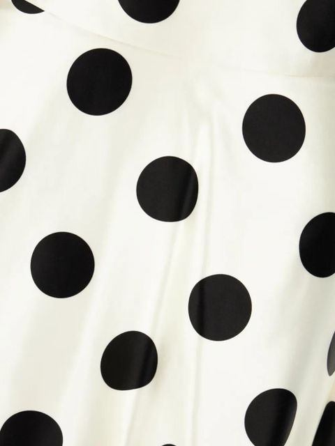 Max Mara printed maxi dress - White