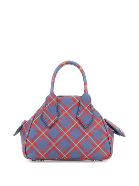 Vivienne Westwood Printed synthetic leather mini Yasmine handbag - Blue - zdjęcie produktu nr 2